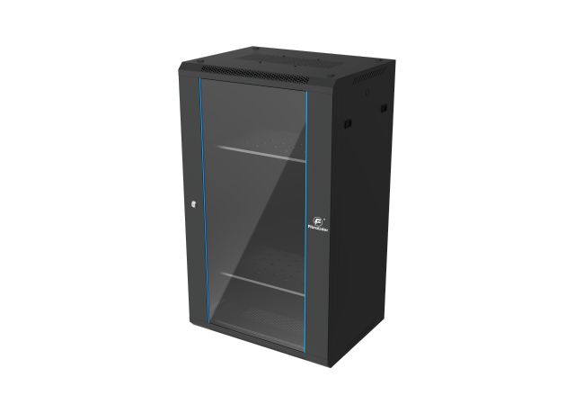 18U Wall Mount Network Cabinet – FL-6418 (600×450×1000 mm, 1.5mm Rails, 0.9mm Panels)