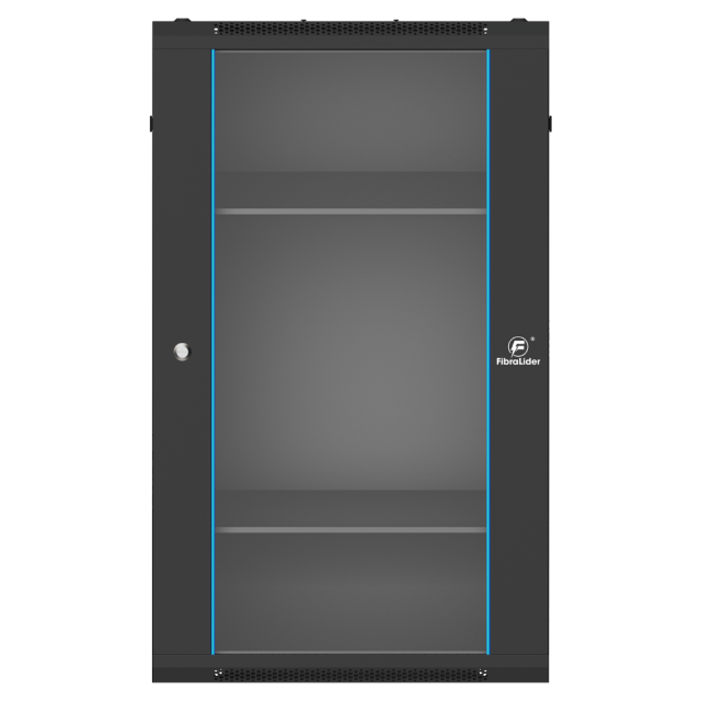 18U Wall Mount Network Cabinet – FL-6418 (600×450×1000 mm, 1.5mm Rails, 0.9mm Panels)