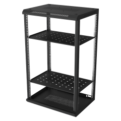 18U Wall Mount Network Cabinet – FL-6418 (600×450×1000 mm, 1.5mm Rails, 0.9mm Panels)