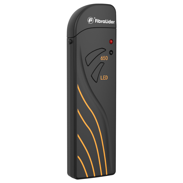 FibraLider B3 Visual Fault Locator | Mini VFL Fiber Optic Tester | AA or Rechargeable Battery | 5–50km Detection Range