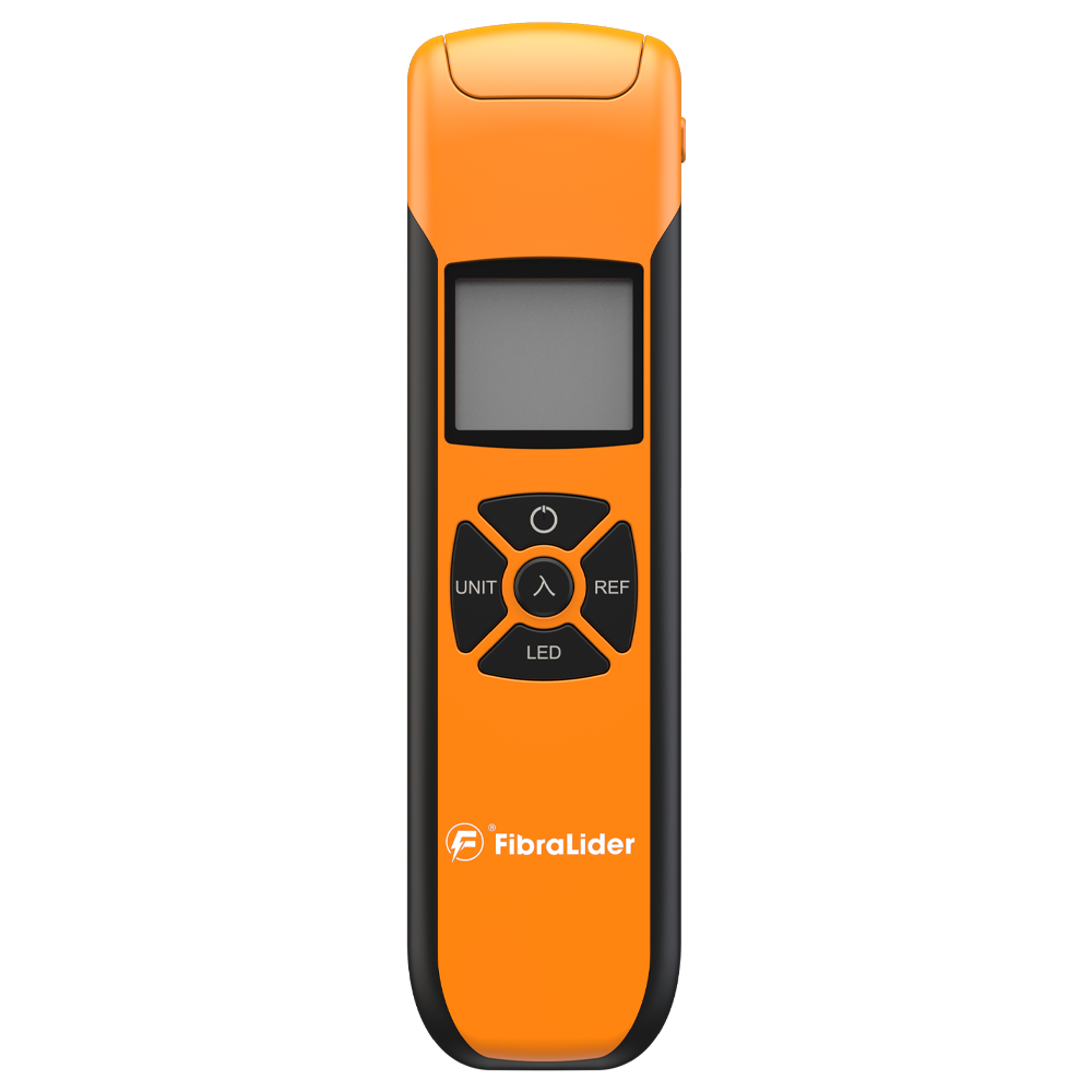 FL-G10 Medidor de Potência Óptica | Design Compacto em ABS | Bateria Recarregável de 350mAh | Porta USB-C