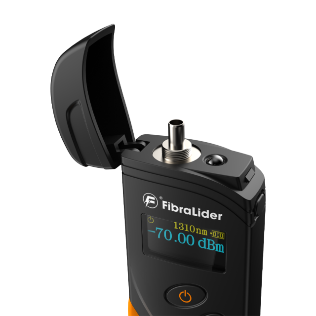 FL-G2 光功率计｜迷你时尚设计｜ABS机身｜双供电方式（AA电池 / 可充电锂电池）｜两种动态范围（-70~+10dBm / -50~+26dBm）