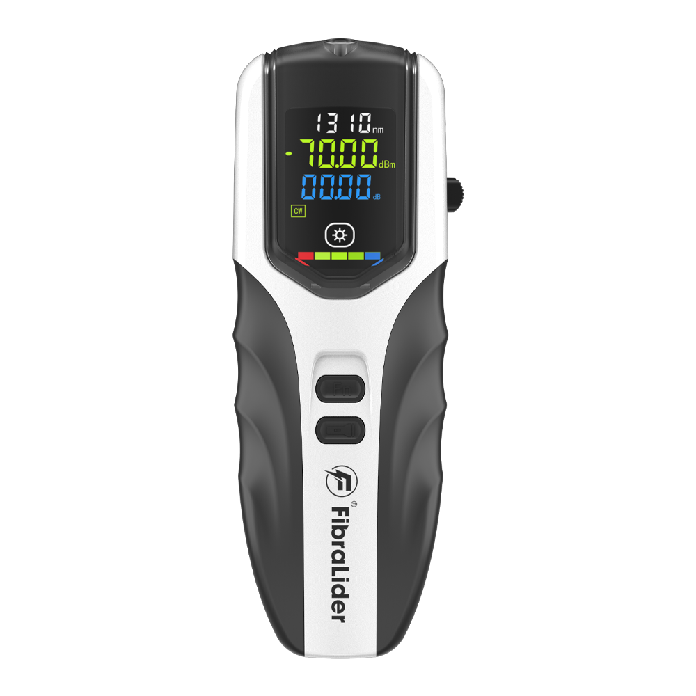 FL-G7 Medidor de Potência Óptica | Design Compacto em ABS | Bateria de Lítio Recarregável | Dois Intervalos Dinâmicos (-70~+10dBm / -50~+26dBm)