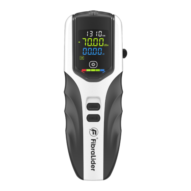 FL-G7 光功率计｜迷你时尚设计｜ABS机身｜内置可充电锂电池｜两种动态范围（-70~+10dBm / -50~+26dBm）