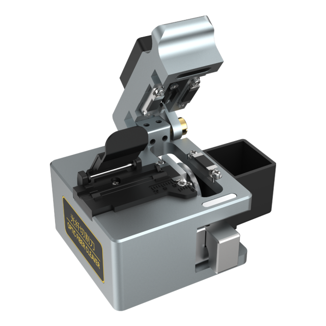 FL-Q1 Cortador de Fibra Óptica | Alta Precisión | Cuerpo de Aleación de Aluminio | Retorno Automático de la Cuchilla