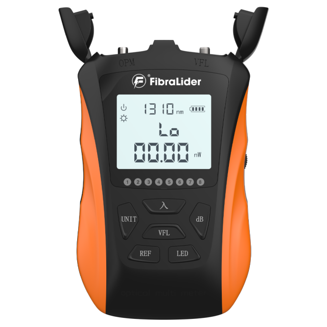 FL-Y8 光功率计红光一体机｜4合1 / 6合1多功能设计｜USB-C快充｜1100mAh锂电池