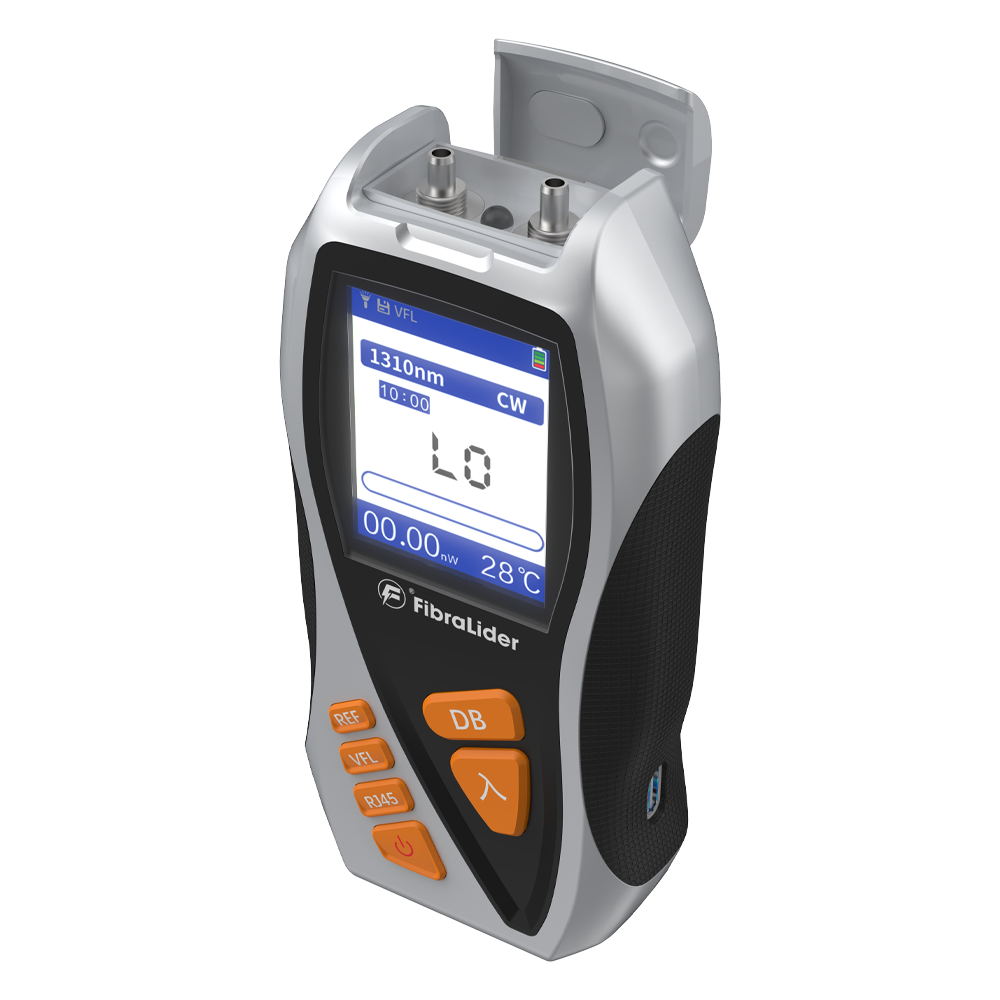 FL-Y9 Medidor de Potencia Óptica | Localizador de Fallas + Probador RJ45 | Batería 1500mAh | Carga USB-C