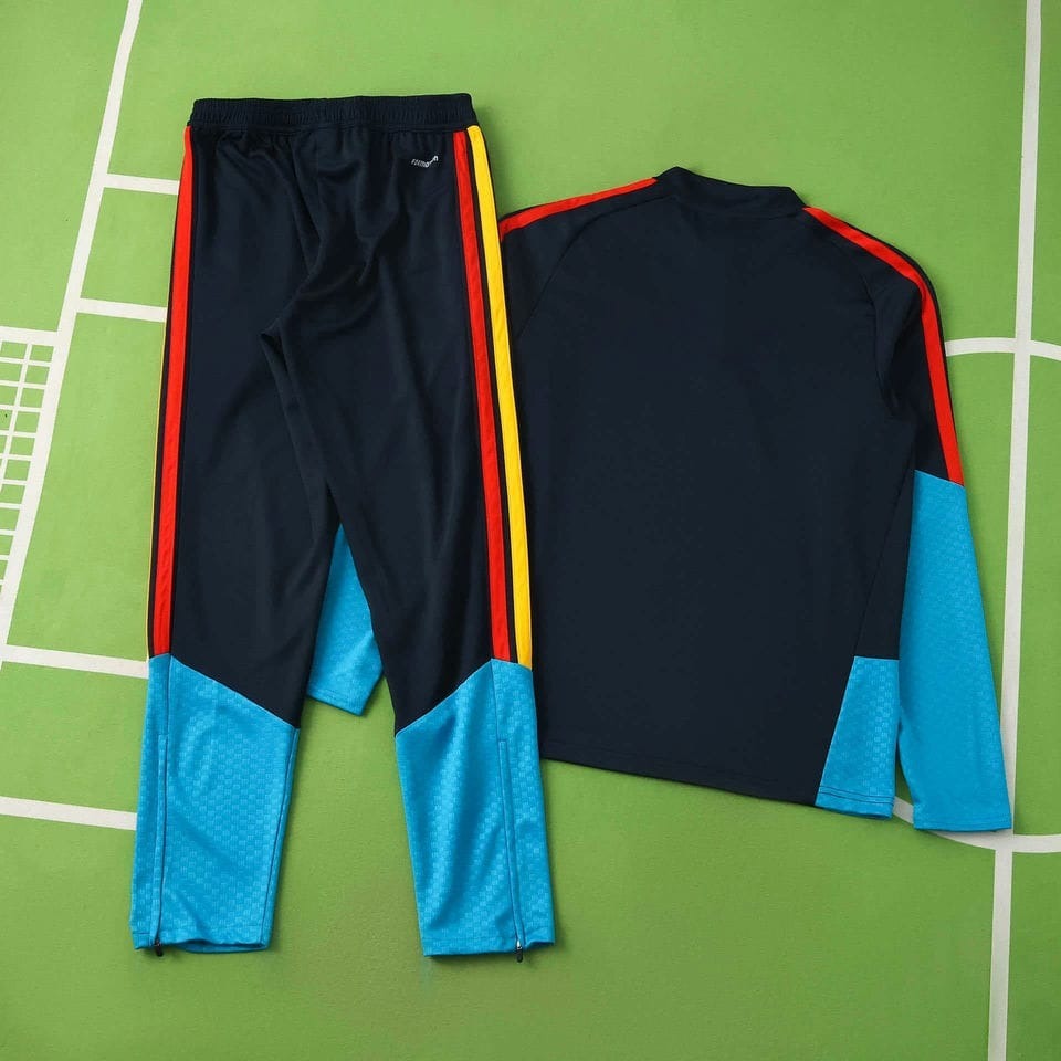 Spain 2026 FIFA World Cup Royal Blue Half Zip Training Kit