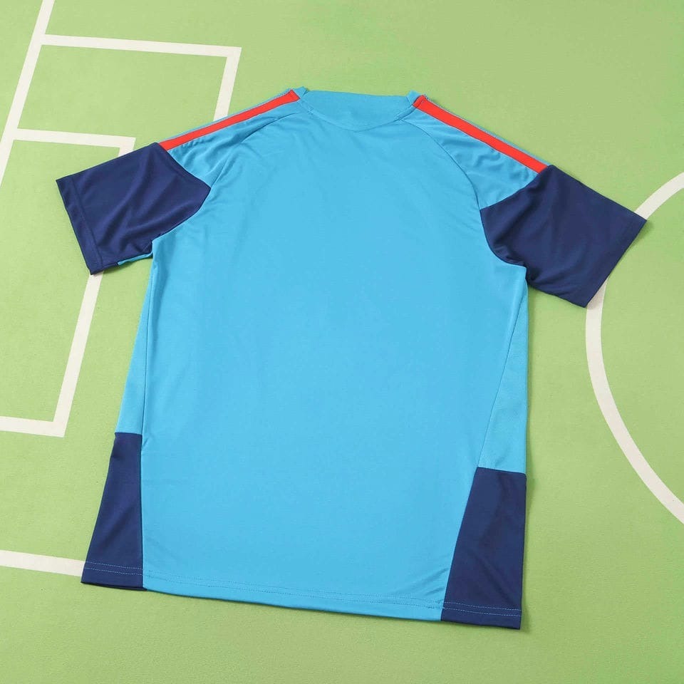 Spain 2026 FIFA World Cup Lake Blue Navy Blue Training Jersey