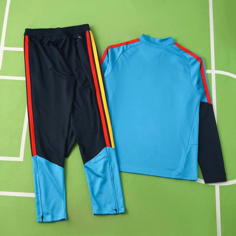 Spain 2026 FIFA World Cup Lake Blue Half Zip Training Kit
