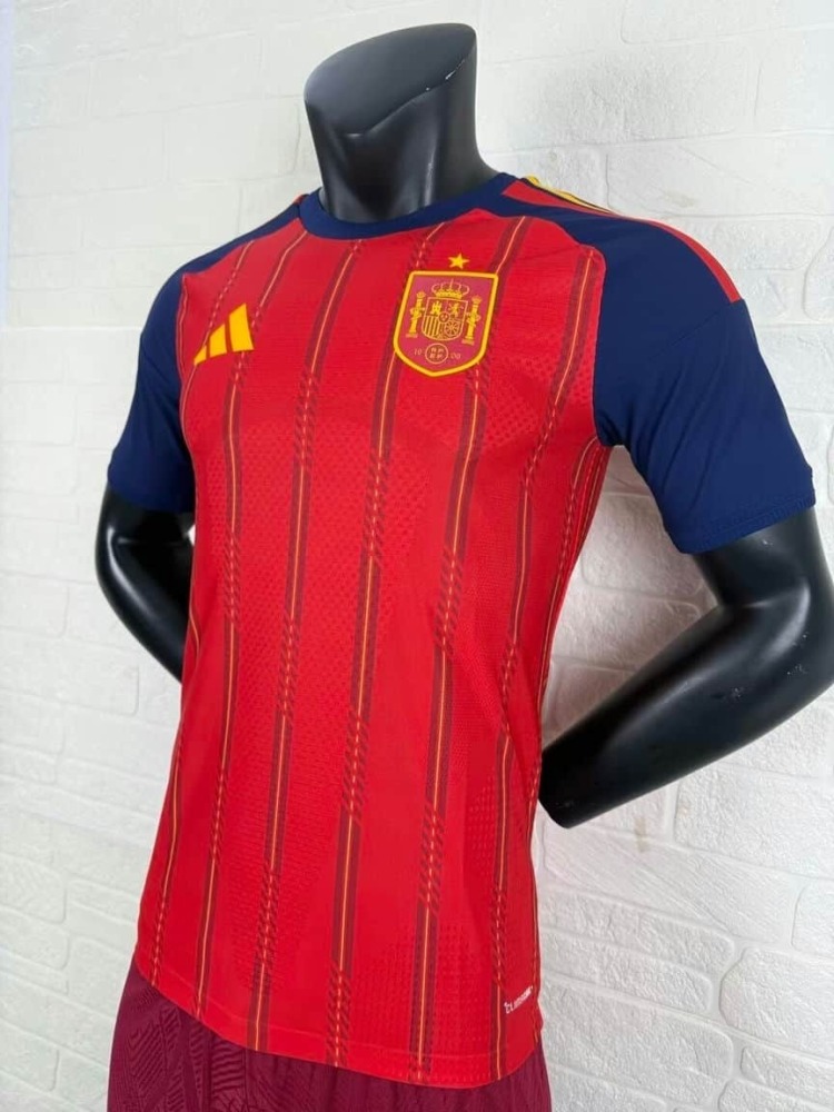 Spain 2026 FIFA World Cup Home Jersey Player Version