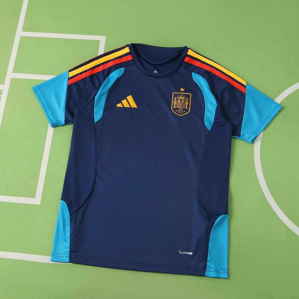 Spain 2026 FIFA World Cup Royal Blue Sky Blue Training Jersey