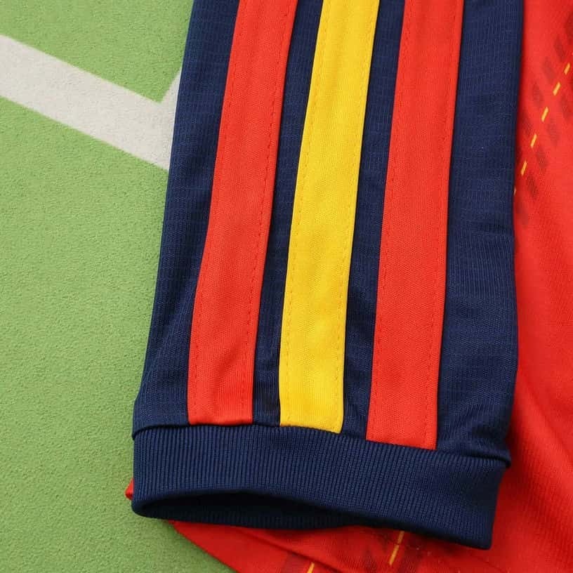 Spain 2026 FIFA World Cup Home Long Sleeve Jersey Fan Version