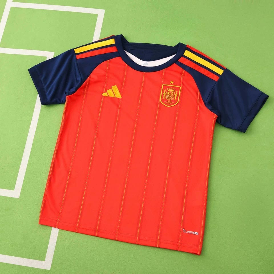Spain 2026 FIFA World Cup Home Kids Kit