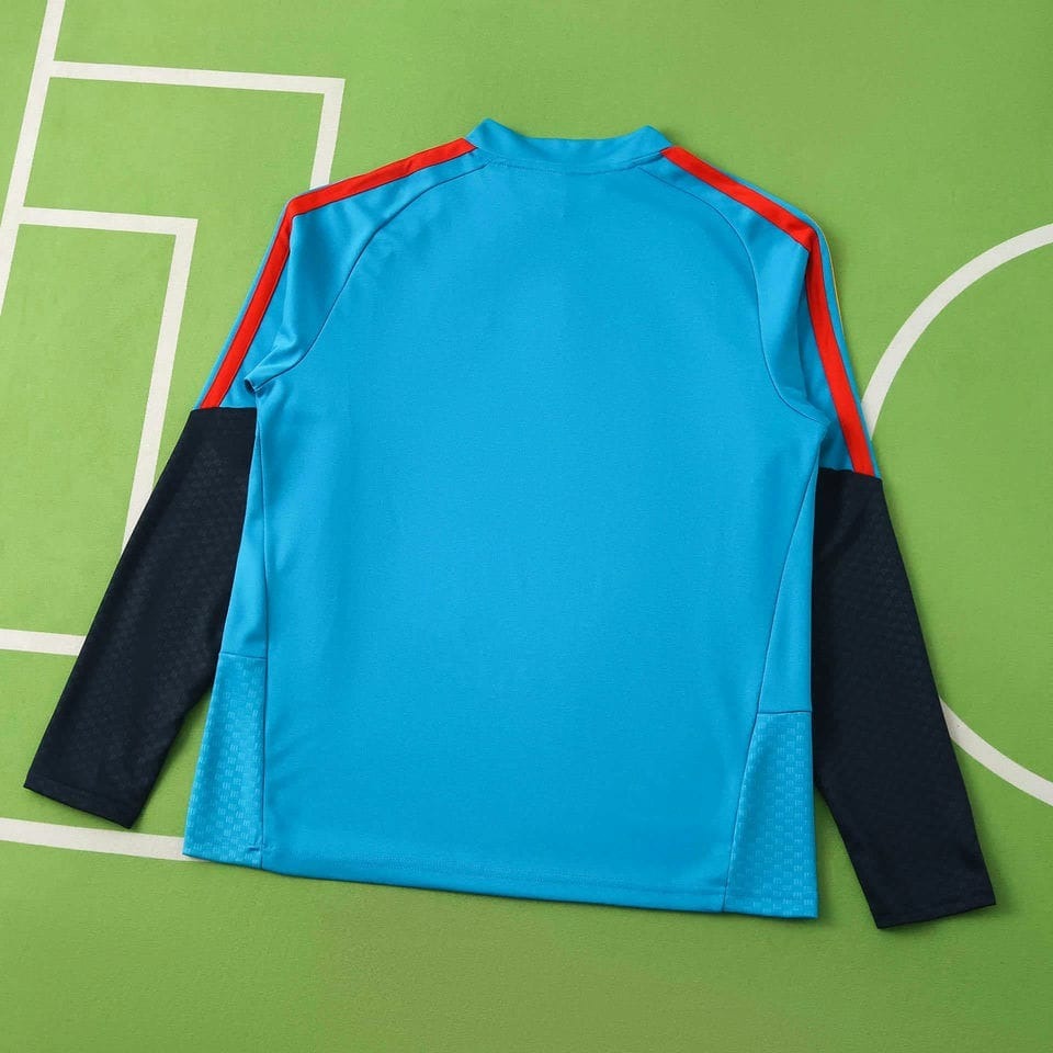 Spain 2026 FIFA World Cup Lake Blue Half Zip Training Kit