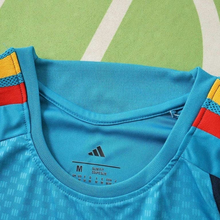 Spain 2026 FIFA World Cup Lake Blue Navy Blue Training Jersey