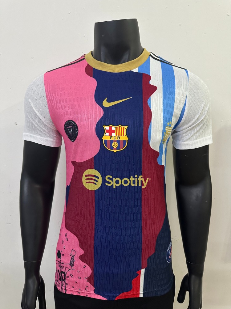 Barcelona 2025-26 MESSI#10 Special Edition Jersey Player Version