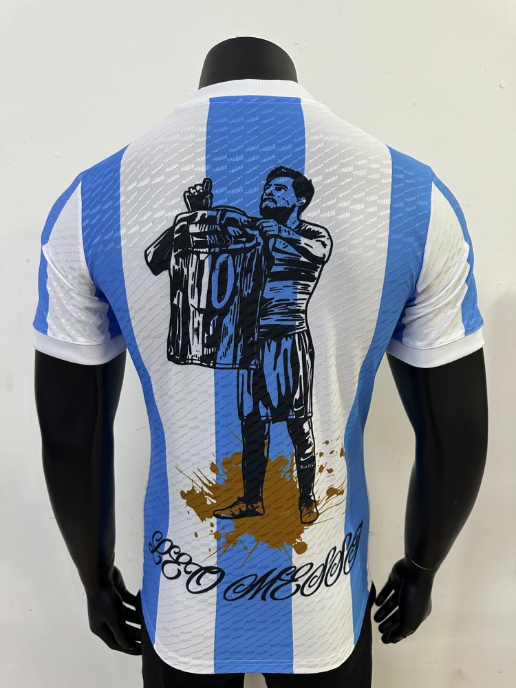 2526 Argentina No. 10 Messi Commemorative Edition Jersey Player Version