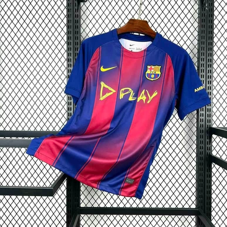 Barcelona 2025-26 x Ed Sheeran Home Jersey Fan Version
