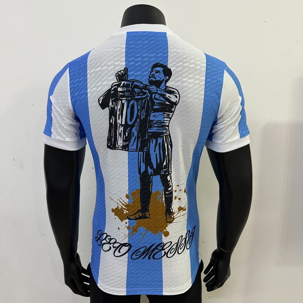 2526 Argentina No. 10 Messi Commemorative Edition Jersey Player Version