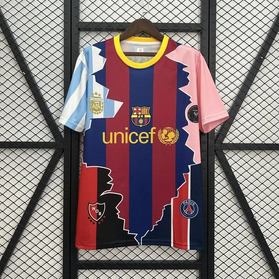 Messi collaboration edition Jersey Fan Version