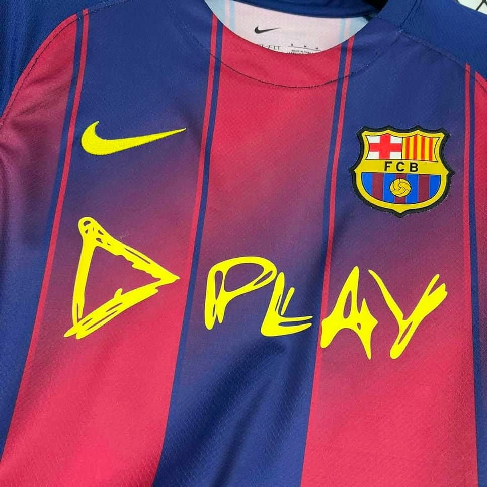 Barcelona 2025-26 x Ed Sheeran Home Jersey Fan Version