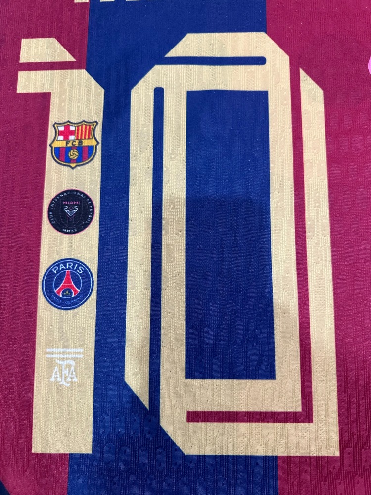 Barcelona 2025-26 MESSI#10 Special Edition Jersey Player Version
