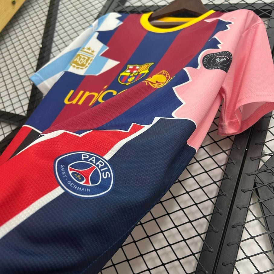 Messi collaboration edition Jersey Fan Version