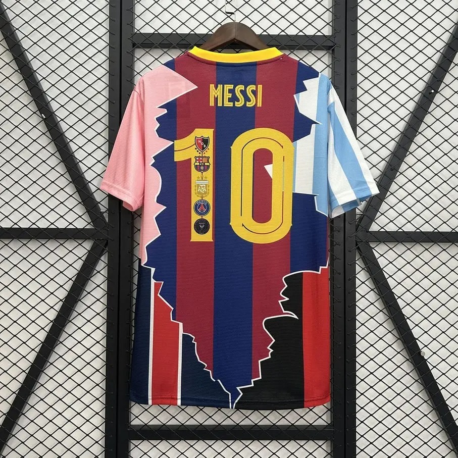 Messi collaboration edition Jersey Fan Version