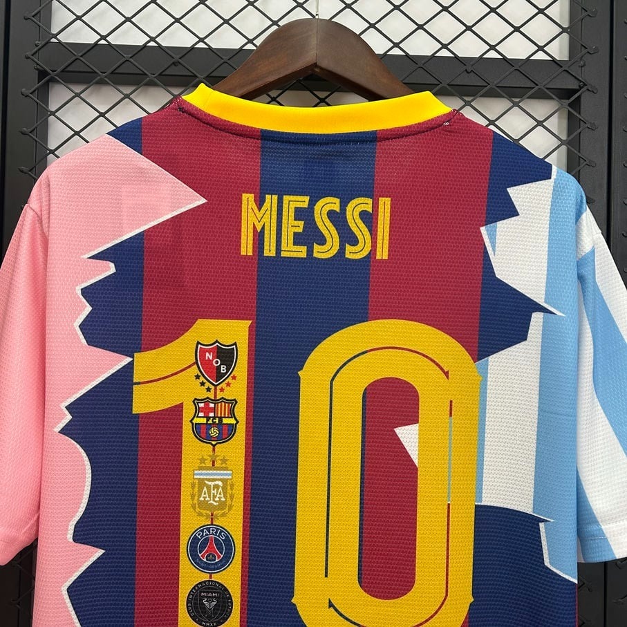 Messi collaboration edition Jersey Fan Version