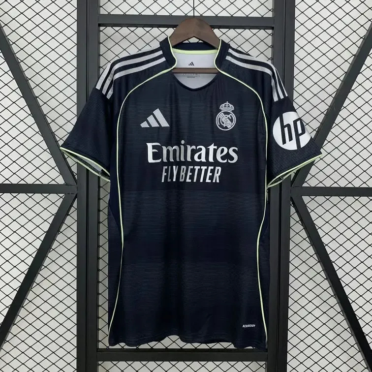 Real Madrid 2025-26 Away Jersey Fan Version