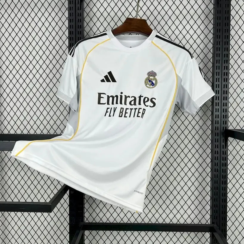 Real Madrid 2025-26 Home Jersey Fan Version