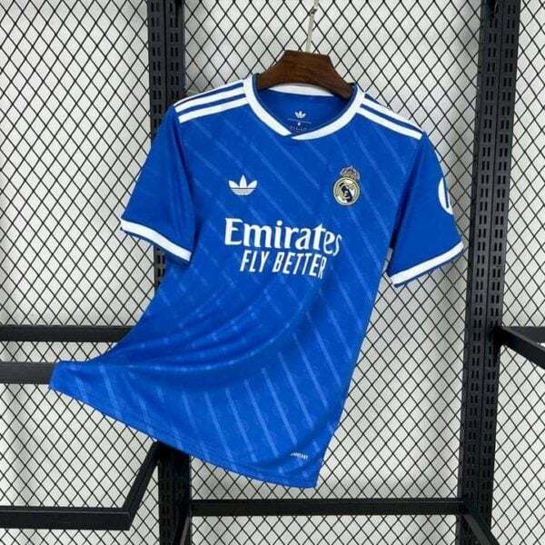 Real Madrid 2025-26 Second Away Jersey Fan Version
