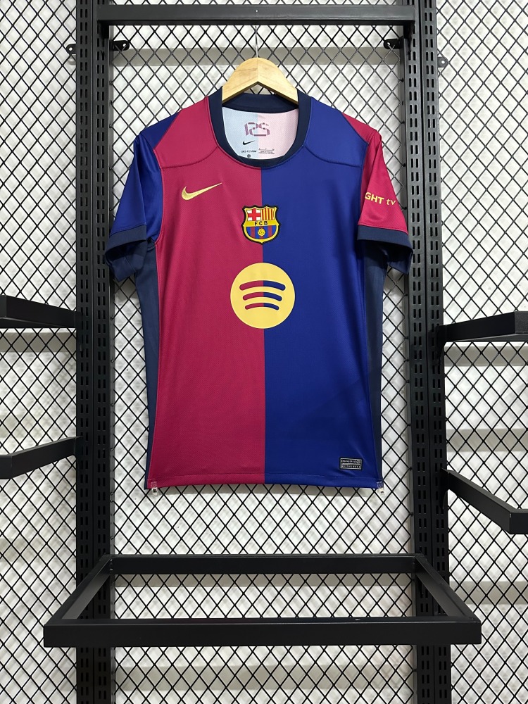 24-25 Barcelona new home game advertisement Jersey Fan Version