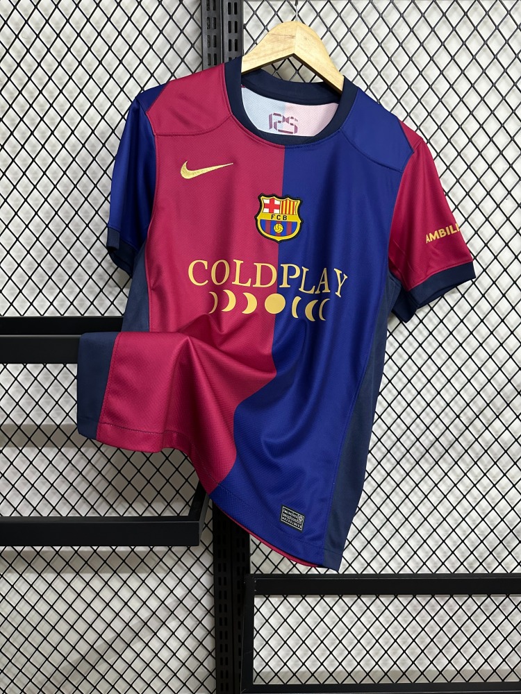 24-25 Barcelona Home Special Edition Jersey Fan Version