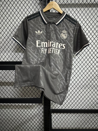 Real Madrid 2024-25 Second Away Jersey Fan Version