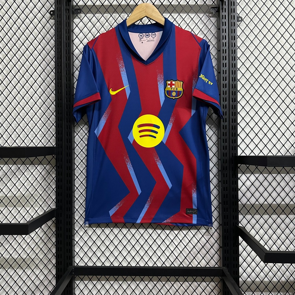 Barcelona 2025-26 Fourth Jersey Fan Version