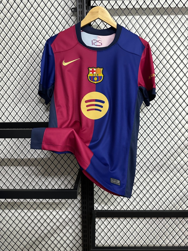 24-25 Barcelona new home game advertisement Jersey Fan Version