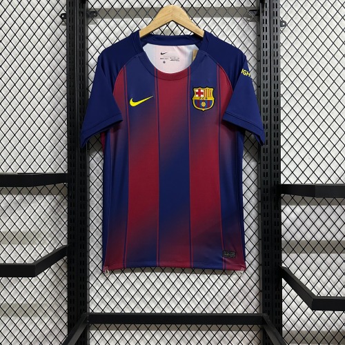 25-26 Barcelona Home Game (Blank Version) Jersey Fan Version