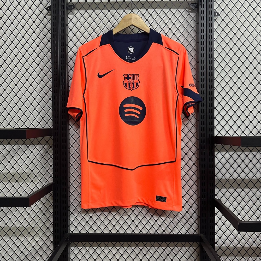 Barcelona 2025-26 Second Away Jersey Fan Version