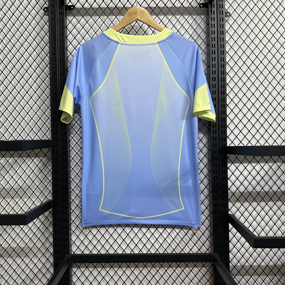 25-26 Barcelona design yellow and blue Jersey Fan Version