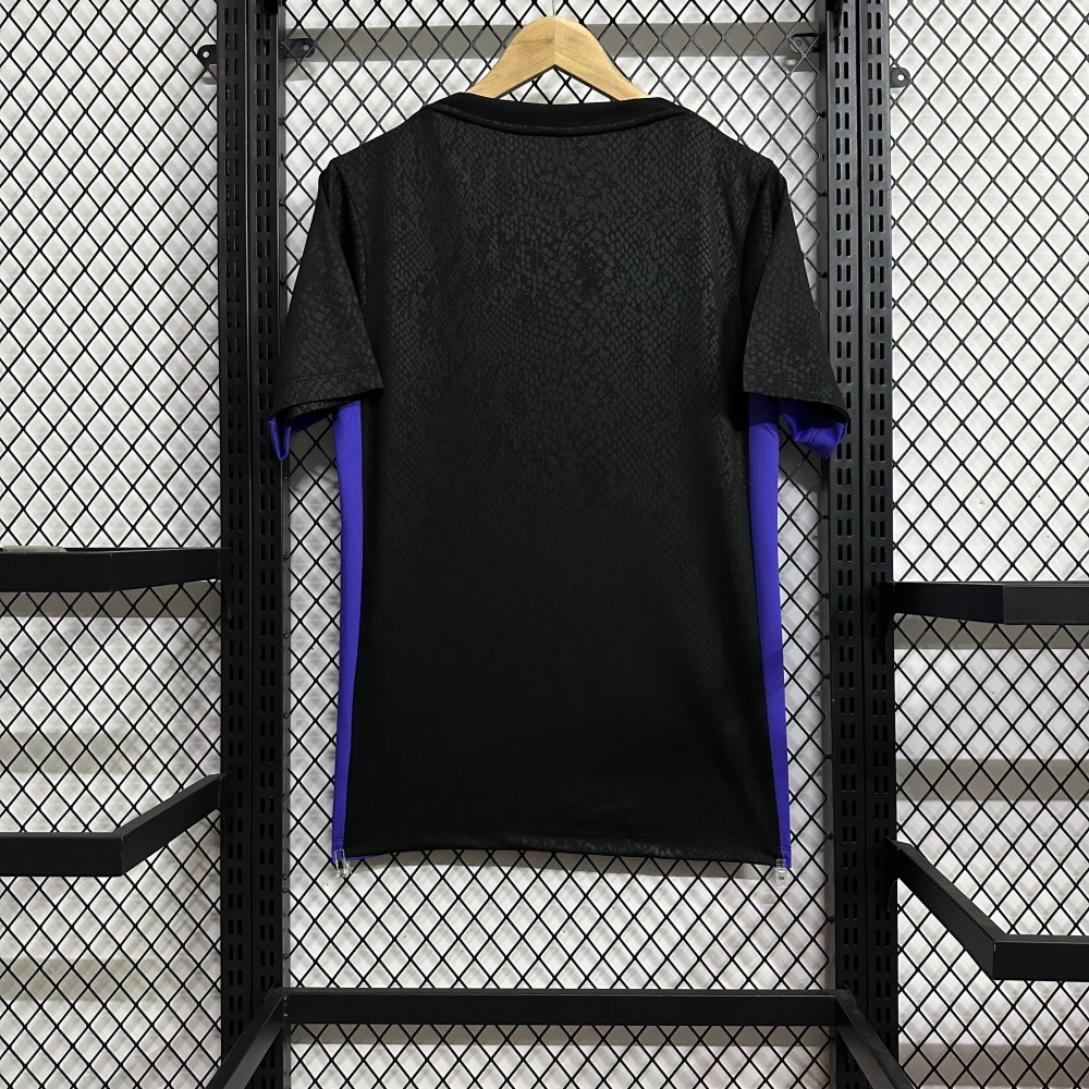 25-26 Barcelona training kit black Jersey Fan Version