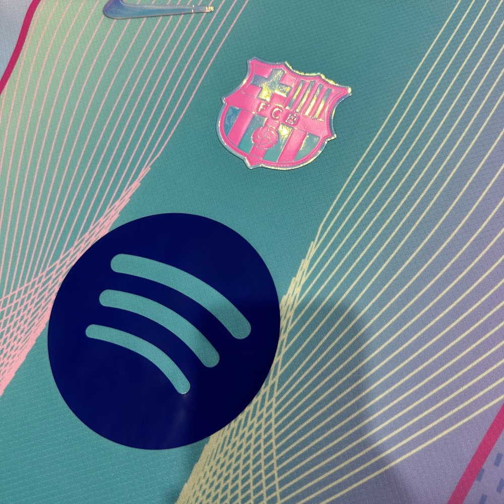 25-26 Barcelona design blue Jersey Fan Version