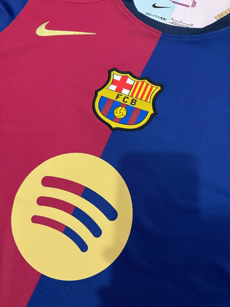 24-25 Barcelona new home game advertisement Jersey Fan Version
