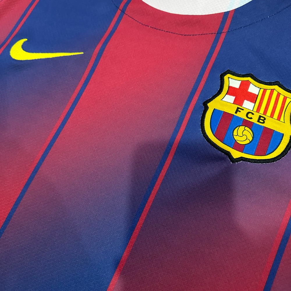 25-26 Barcelona Home Game (Blank Version) Jersey Fan Version