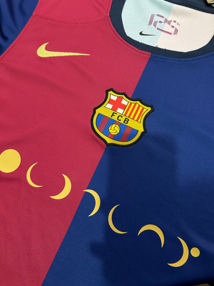 24-25 Barcelona Home Music Festival Jersey Fan Version