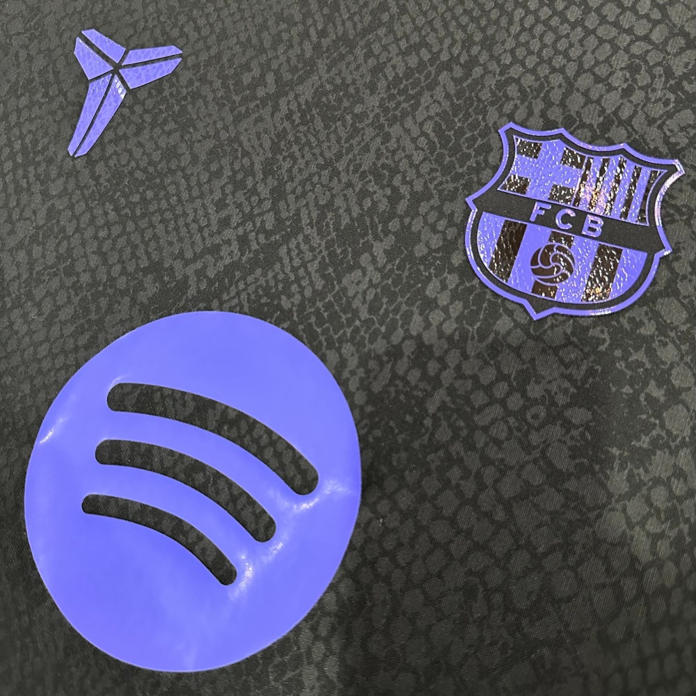 25-26 Barcelona training kit black Jersey Fan Version