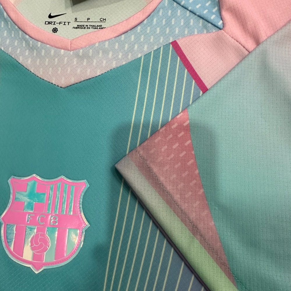 25-26 Barcelona design blue Jersey Fan Version