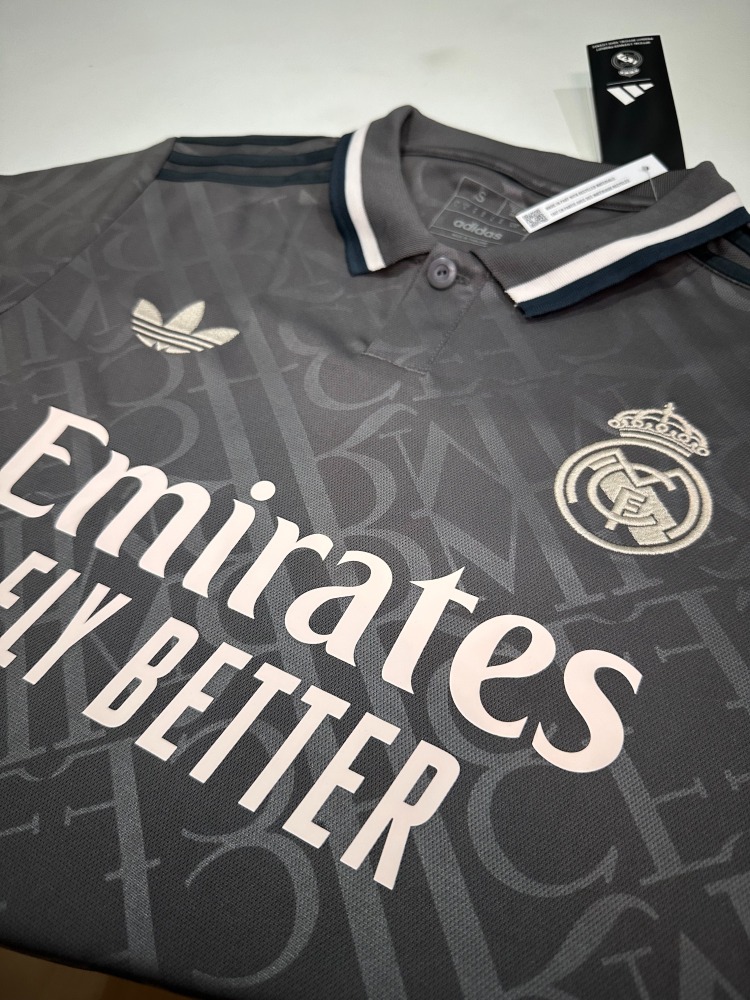 Real Madrid 2024-25 Second Away Jersey Fan Version