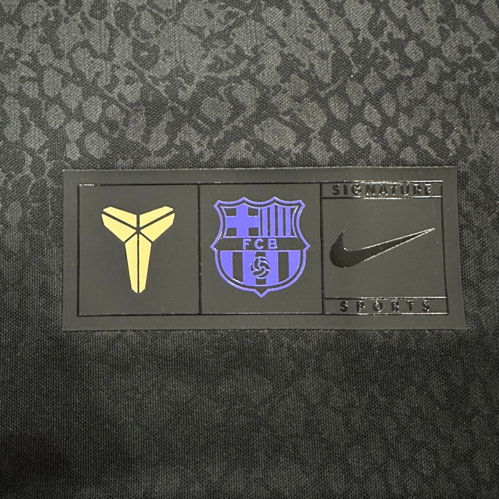 25-26 Barcelona training kit black Jersey Fan Version